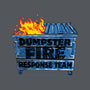 Dumpster Fire Response Team Bin-None-Fleece-Blanket-rocketman_art