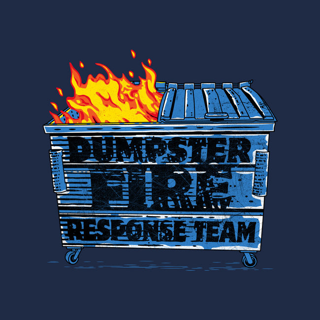 Dumpster Fire Response Team Bin-None-Glossy-Sticker-rocketman_art