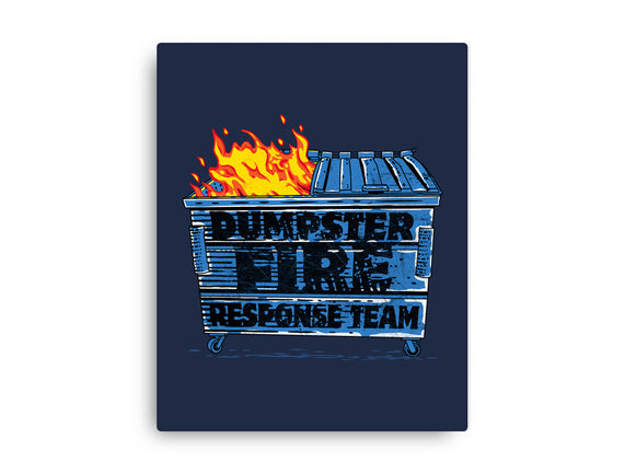 Dumpster Fire Response Team Bin