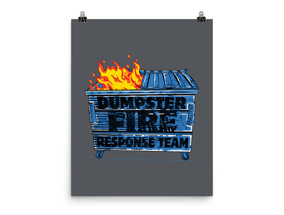 Dumpster Fire Response Team Bin