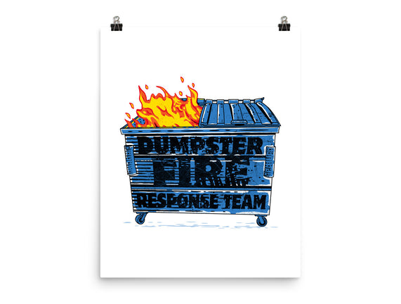 Dumpster Fire Response Team Bin