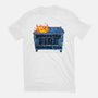Dumpster Fire Response Team Bin-Mens-Basic-Tee-rocketman_art