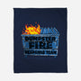 Dumpster Fire Response Team Bin-None-Fleece-Blanket-rocketman_art