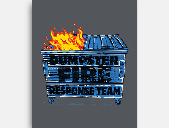 Dumpster Fire Response Team Bin