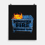 Dumpster Fire Response Team Bin-None-Matte-Poster-rocketman_art