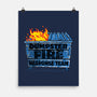 Dumpster Fire Response Team Bin-None-Matte-Poster-rocketman_art