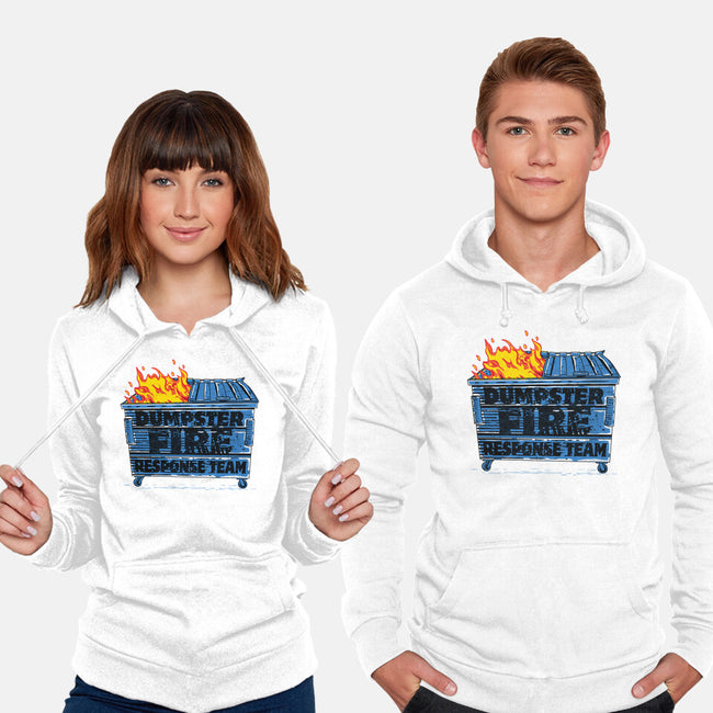 Dumpster Fire Response Team Bin-Unisex-Pullover-Sweatshirt-rocketman_art