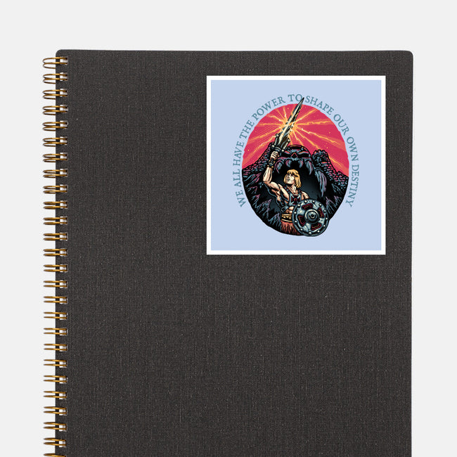 Shape Your Destiny-None-Glossy-Sticker-glitchygorilla