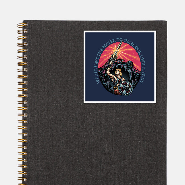 Shape Your Destiny-None-Glossy-Sticker-glitchygorilla