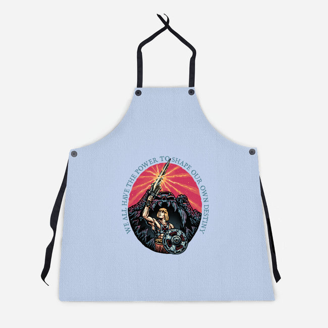 Shape Your Destiny-Unisex-Kitchen-Apron-glitchygorilla