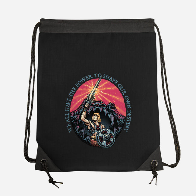 Shape Your Destiny-None-Drawstring-Bag-glitchygorilla