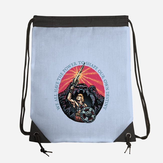 Shape Your Destiny-None-Drawstring-Bag-glitchygorilla