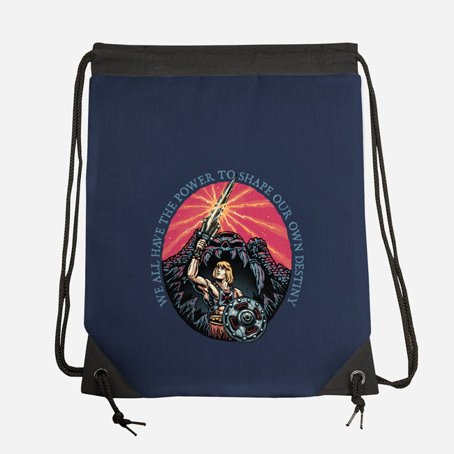 Shape Your Destiny-None-Drawstring-Bag-glitchygorilla