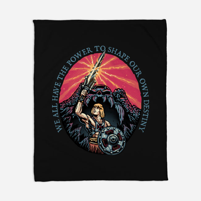 Shape Your Destiny-None-Fleece-Blanket-glitchygorilla