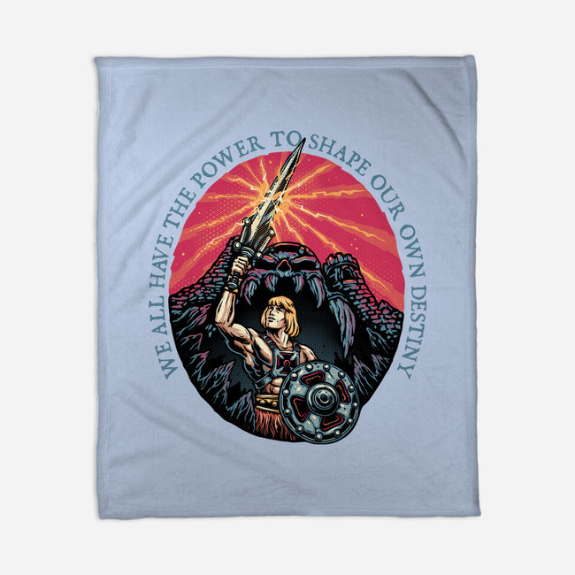 Shape Your Destiny-None-Fleece-Blanket-glitchygorilla
