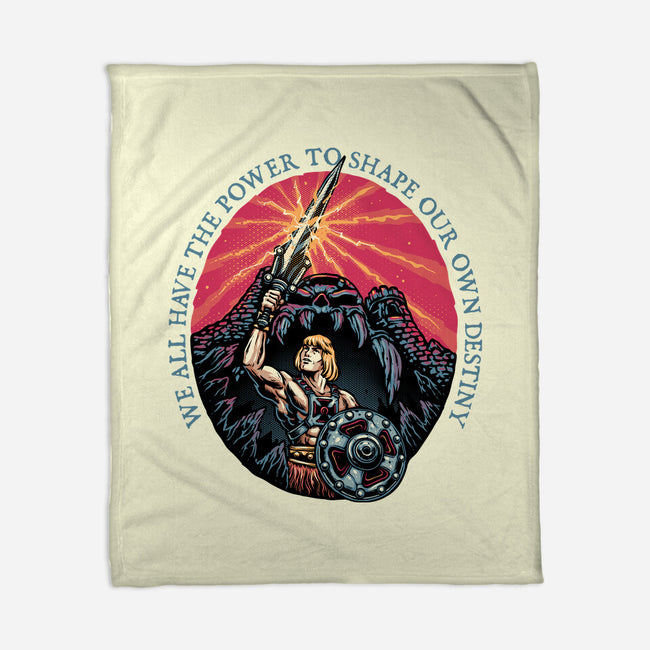 Shape Your Destiny-None-Fleece-Blanket-glitchygorilla