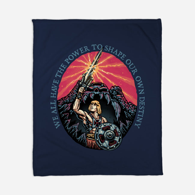 Shape Your Destiny-None-Fleece-Blanket-glitchygorilla