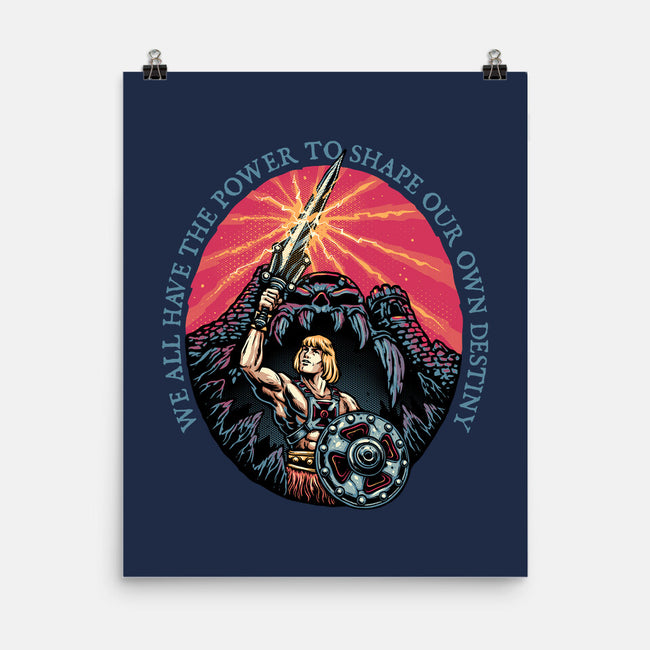 Shape Your Destiny-None-Matte-Poster-glitchygorilla