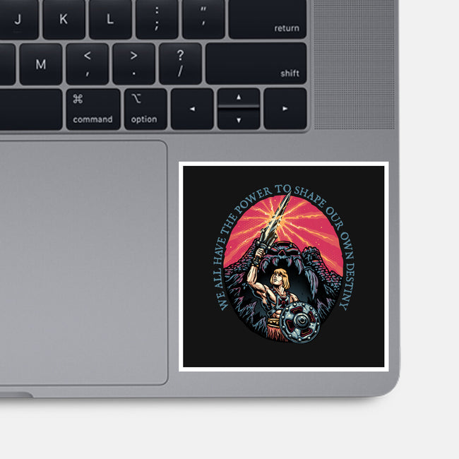 Shape Your Destiny-None-Glossy-Sticker-glitchygorilla