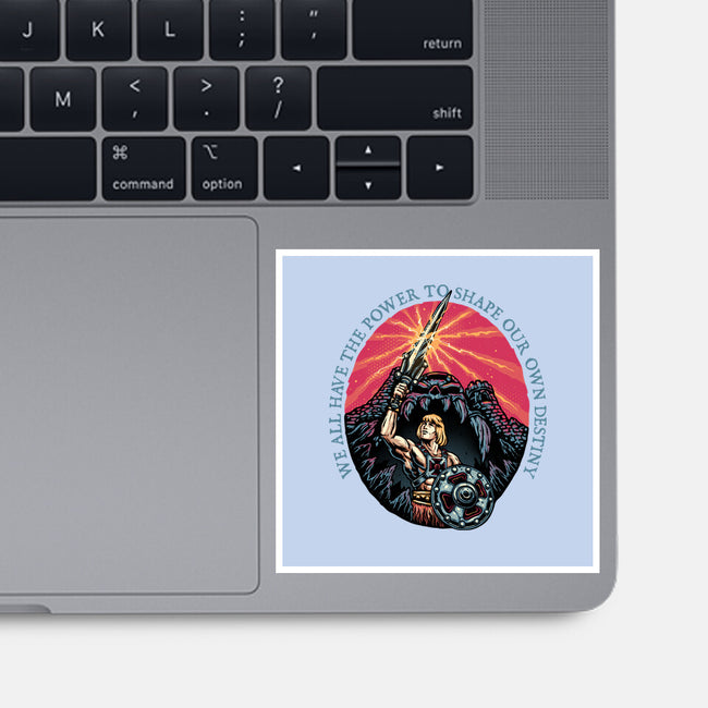 Shape Your Destiny-None-Glossy-Sticker-glitchygorilla