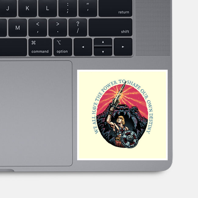 Shape Your Destiny-None-Glossy-Sticker-glitchygorilla