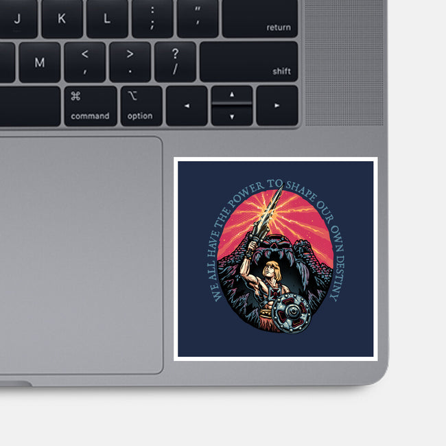 Shape Your Destiny-None-Glossy-Sticker-glitchygorilla