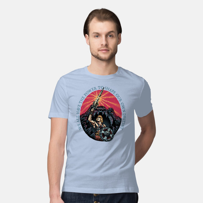 Shape Your Destiny-Mens-Premium-Tee-glitchygorilla