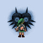 Face To Face With Destiny-Mens-Heavyweight-Tee-glitchygorilla