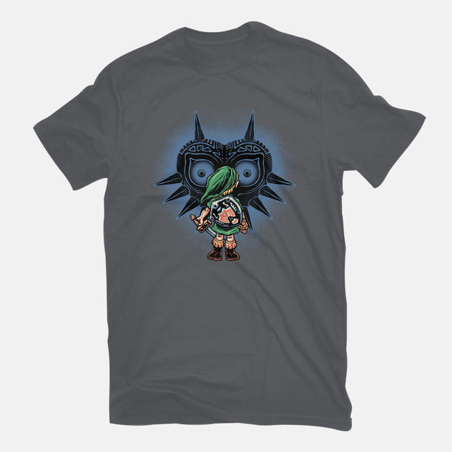 Face To Face With Destiny-Mens-Heavyweight-Tee-glitchygorilla