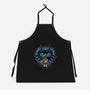Face To Face With Destiny-Unisex-Kitchen-Apron-glitchygorilla