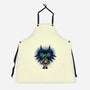 Face To Face With Destiny-Unisex-Kitchen-Apron-glitchygorilla