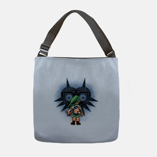 Face To Face With Destiny-None-Adjustable Tote-Bag-glitchygorilla