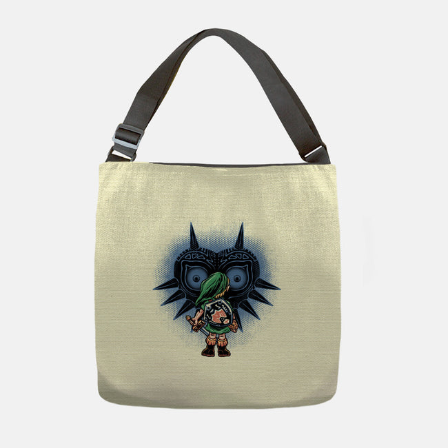 Face To Face With Destiny-None-Adjustable Tote-Bag-glitchygorilla