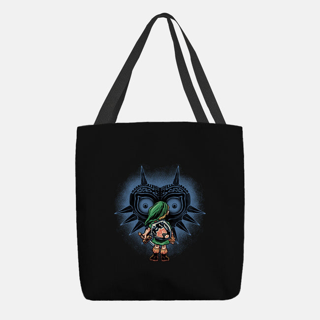 Face To Face With Destiny-None-Basic Tote-Bag-glitchygorilla