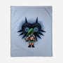 Face To Face With Destiny-None-Fleece-Blanket-glitchygorilla
