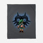 Face To Face With Destiny-None-Fleece-Blanket-glitchygorilla