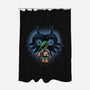 Face To Face With Destiny-None-Polyester-Shower Curtain-glitchygorilla