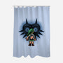 Face To Face With Destiny-None-Polyester-Shower Curtain-glitchygorilla