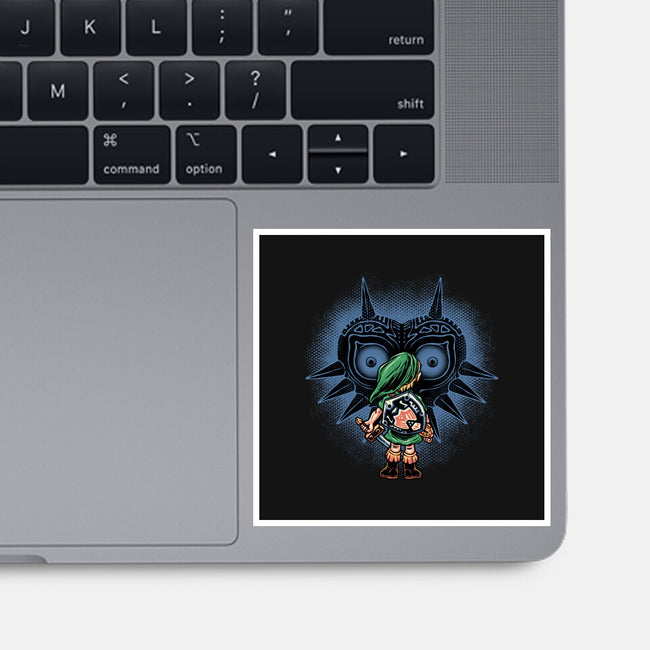Face To Face With Destiny-None-Glossy-Sticker-glitchygorilla
