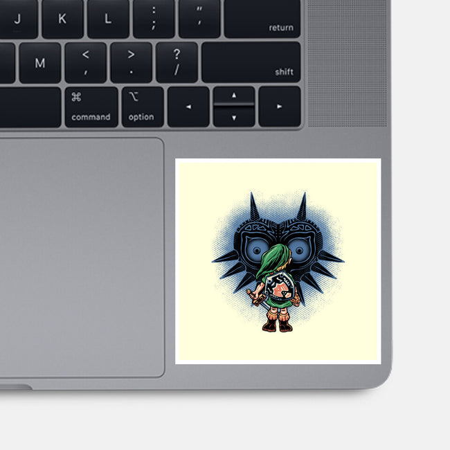 Face To Face With Destiny-None-Glossy-Sticker-glitchygorilla