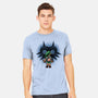 Face To Face With Destiny-Mens-Heavyweight-Tee-glitchygorilla