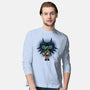 Face To Face With Destiny-Mens-Long Sleeved-Tee-glitchygorilla