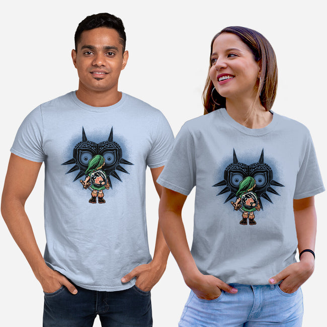Face To Face With Destiny-Unisex-Basic-Tee-glitchygorilla