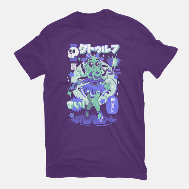 Girl Cthulhu-Youth-Basic-Tee-ilustrata