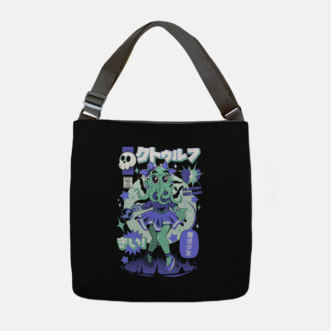 Girl Cthulhu-None-Adjustable Tote-Bag-ilustrata