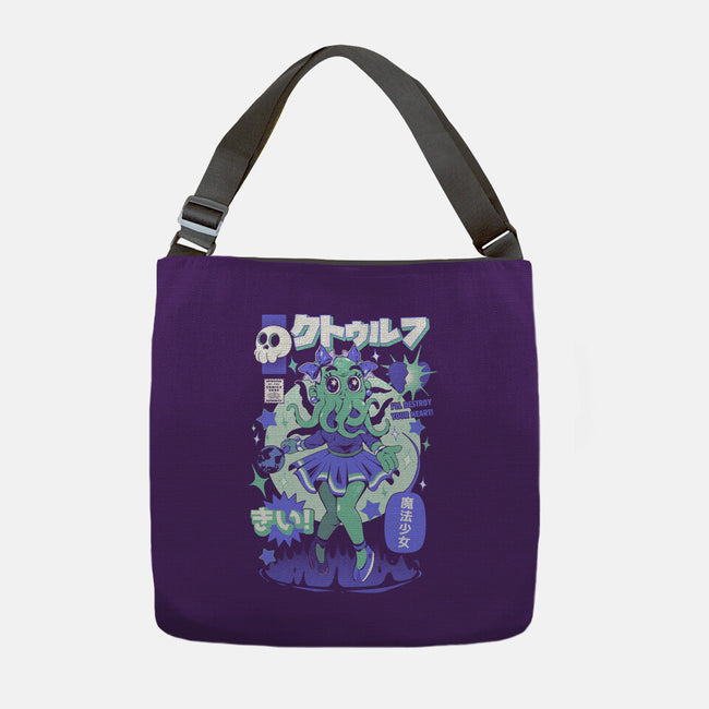 Girl Cthulhu-None-Adjustable Tote-Bag-ilustrata