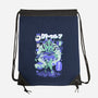 Girl Cthulhu-None-Drawstring-Bag-ilustrata