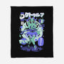 Girl Cthulhu-None-Fleece-Blanket-ilustrata