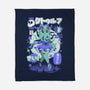 Girl Cthulhu-None-Fleece-Blanket-ilustrata