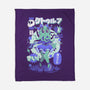 Girl Cthulhu-None-Fleece-Blanket-ilustrata